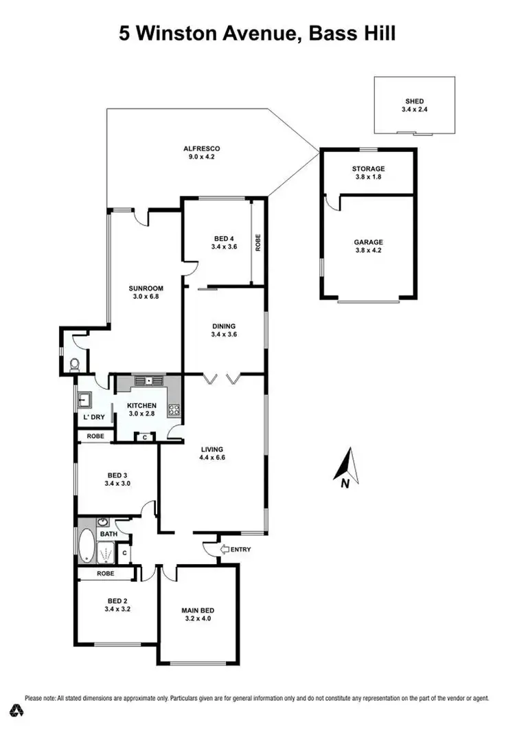 Fifth view of Homely house listing, 5 Winston Ave, Bass Hill NSW 2197