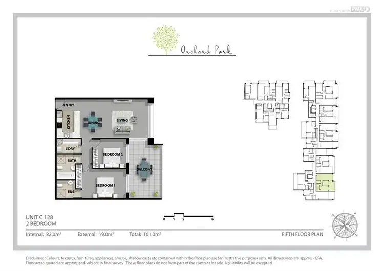 Second view of Homely apartment listing, 128/5 Gertrude St, Wolli Creek NSW 2205