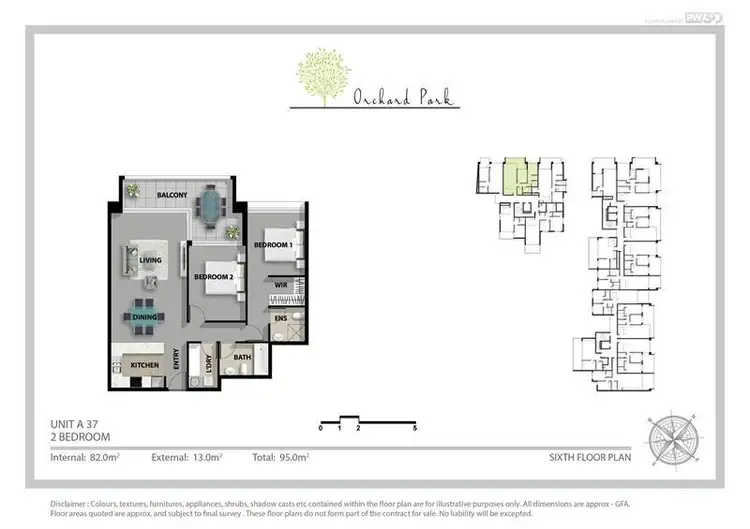 Fifth view of Homely apartment listing, 37/1-5 Gertrude St, Wolli Creek NSW 2205