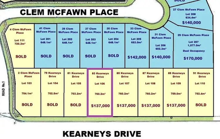 Second view of Homely land listing, 83 Kearneys Dr, Orange NSW 2800