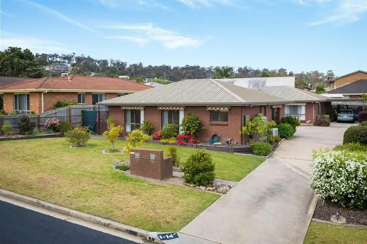 Main view of Homely villa listing, 1/14 Yarrawood Ave, Merimbula NSW 2548