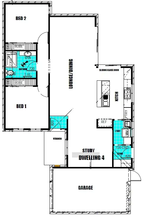 Second view of Homely townhouse listing, 4/74 McNamara Avenue, Airport West VIC 3042