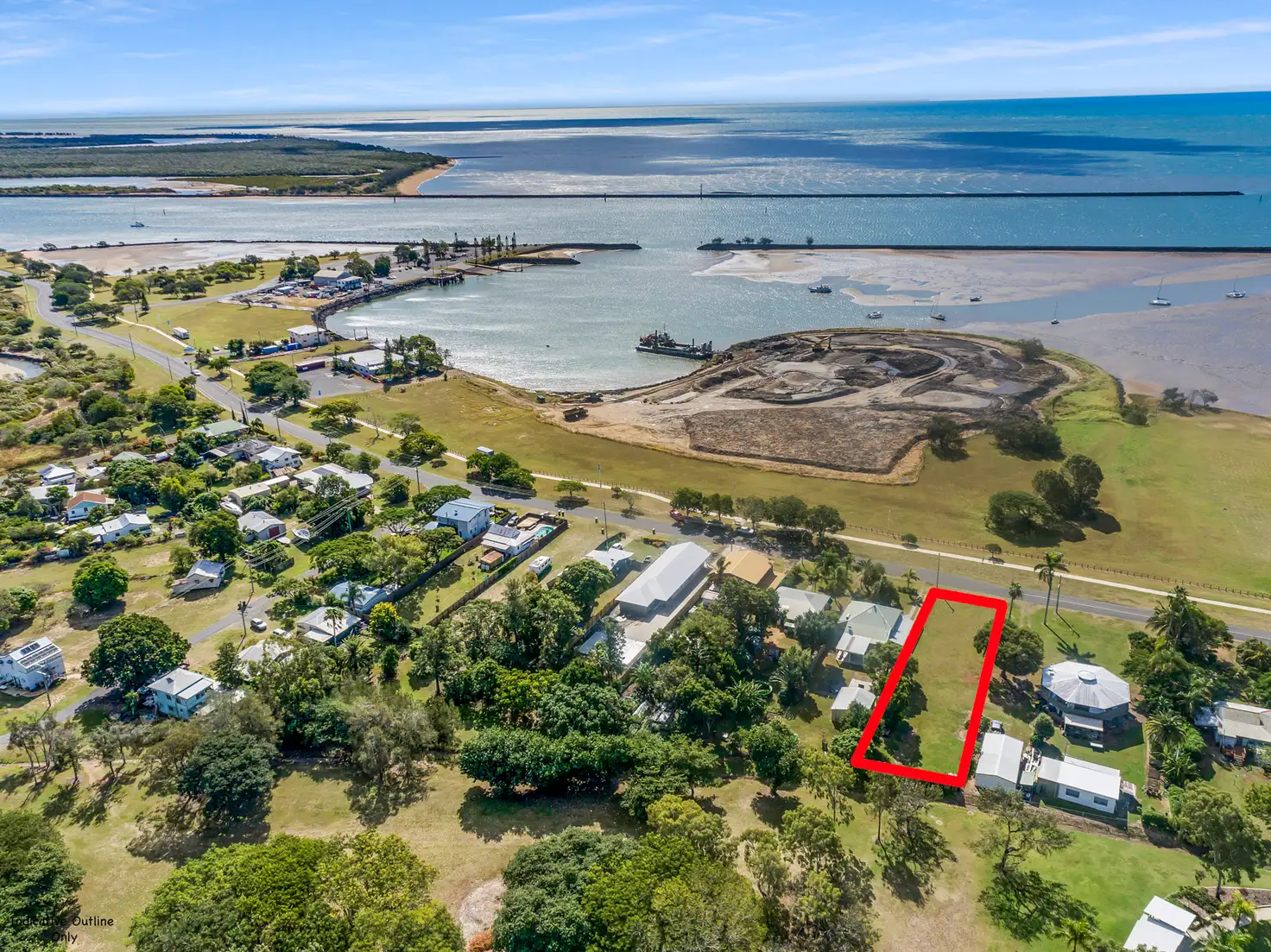 Main view of Homely land listing, 18 Harbour Esplanade, Burnett Heads QLD 4670