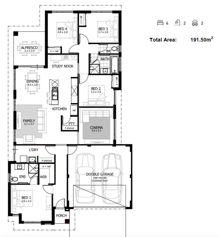 Sixth view of Homely house listing, Lot 110 Gumblossom Ave, Piara Waters WA 6112