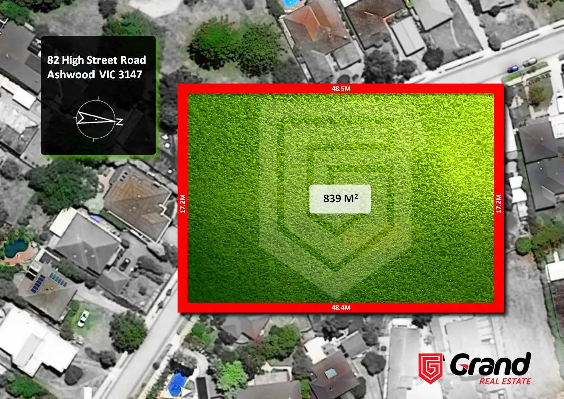 Main view of Homely land listing, 82 High Street Road, Ashwood VIC 3147