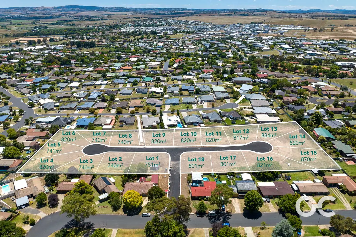 Main view of Homely land listing, LOT 4, 14 Weeronga way, Kelso NSW 2795