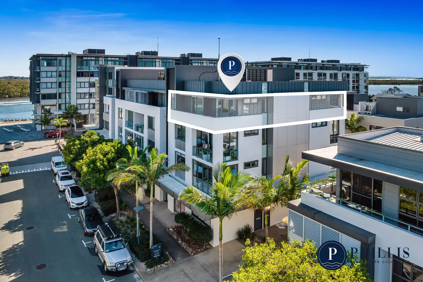 Main view of Homely unit listing, 4405/2 Sunset Avenue, Paradise Point QLD 4216