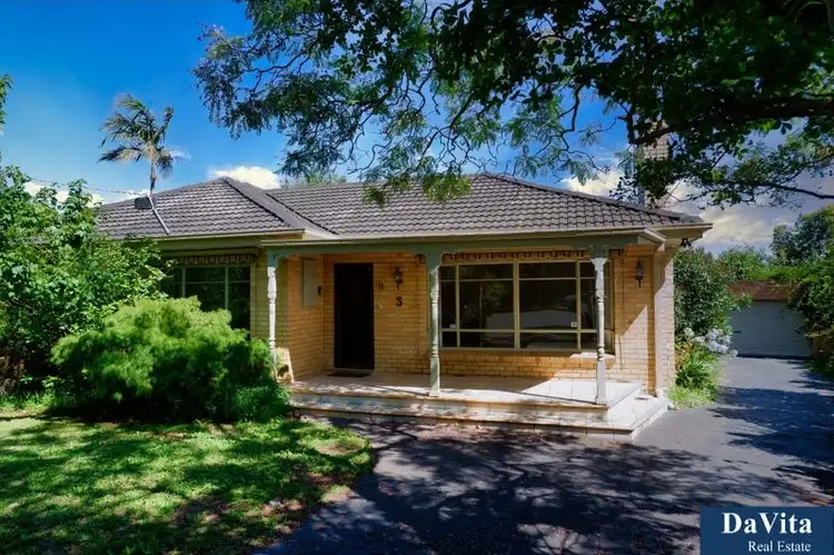 Main view of Homely house listing, 3 Rockbeare Ct, Clayton VIC 3168
