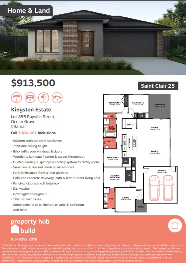 Fourth view of Homely land listing, LOT 856, 6 RAYVILLE STREET, Ocean Grove VIC 3226