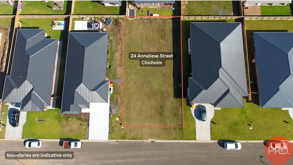 Main view of Homely land listing, 24 Annaliese Street, Chisholm NSW 2322