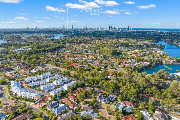 Second view of Homely house listing, 22 Tuggerah Close, Robina QLD 4226