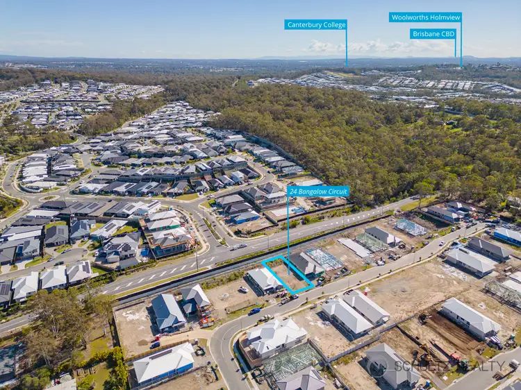 Third view of Homely land listing, 24 Bangalow Circuit, Bahrs Scrub QLD 4207