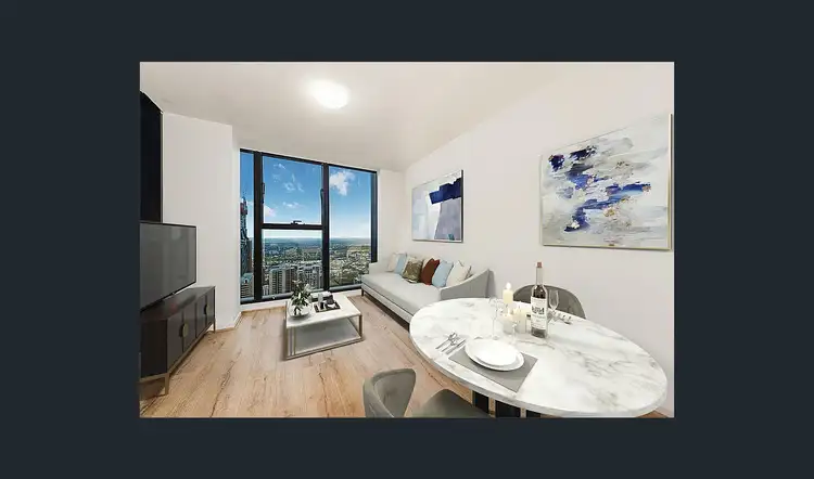 Second view of Homely apartment listing, 6507/568 Collins Street, Melbourne VIC 3000