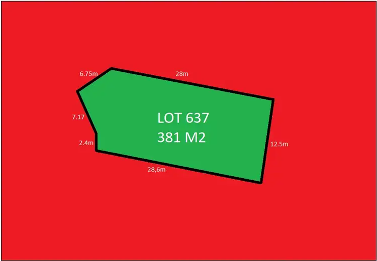 Main view of Homely land listing, LOT 637 York Road, Greenbank QLD 4124