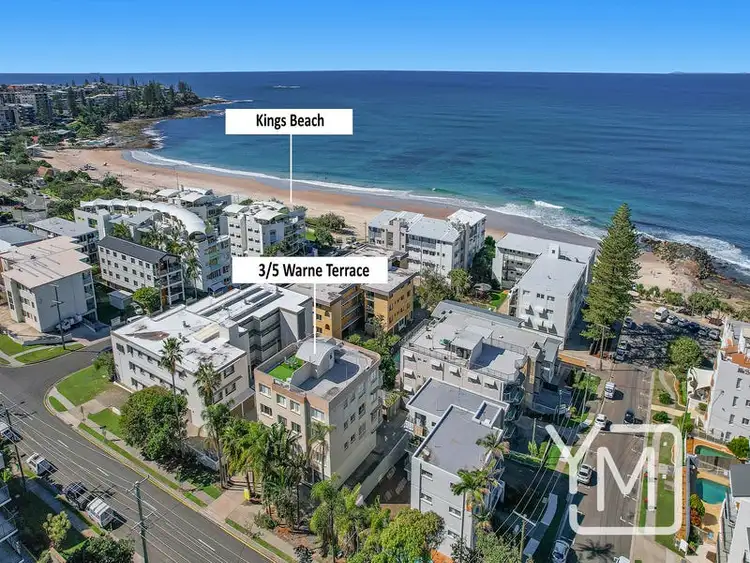 Second view of Homely apartment listing, 3/5 Warne Terrace, Kings Beach QLD 4551