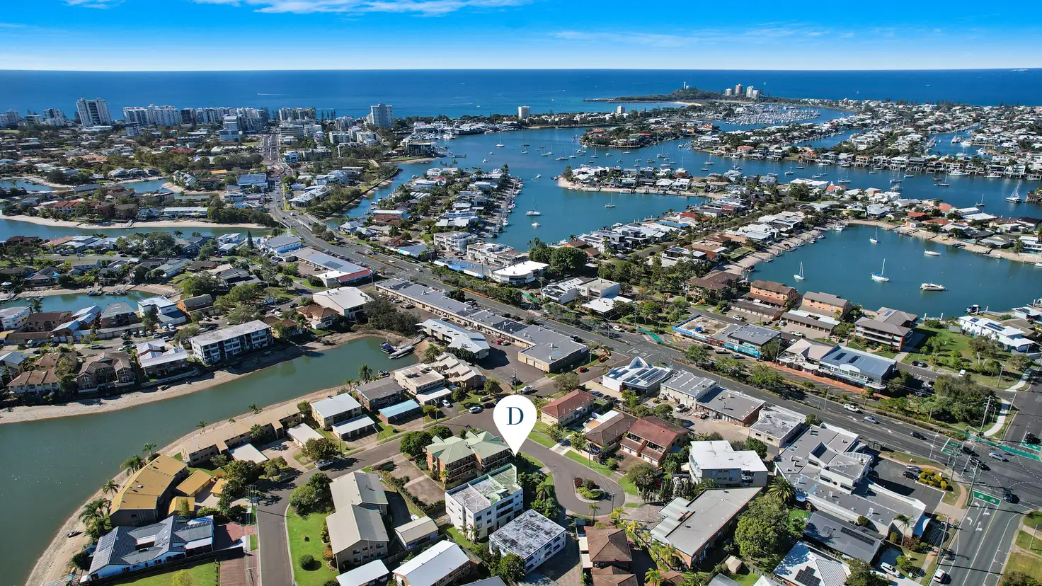 Main view of Homely unit listing, 1/4 Corowa Court, Mooloolaba QLD 4557