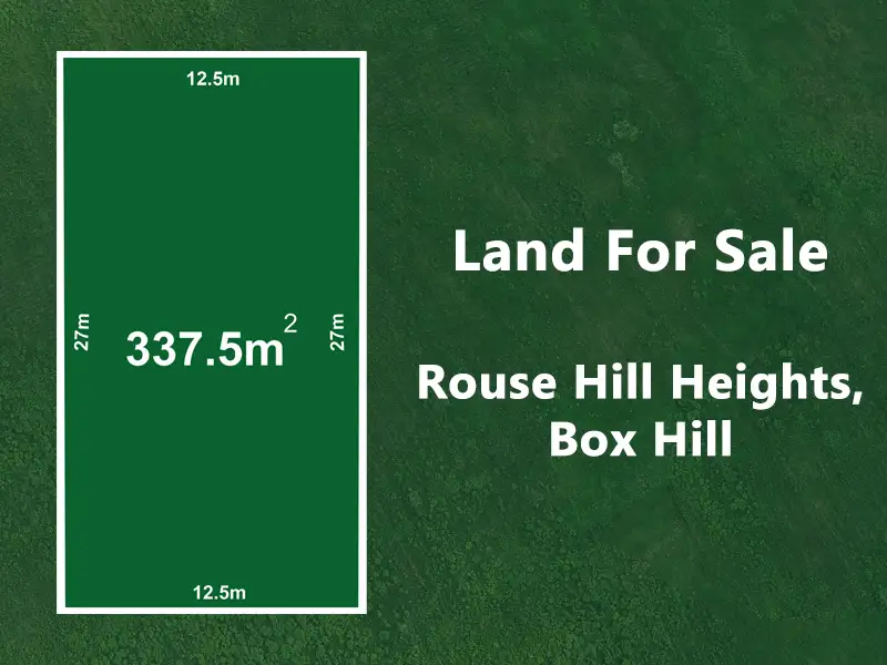 Main view of Homely land listing, LOT 226 Rouse Hill Heights, Box Hill NSW 2765