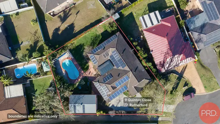 Second view of Homely house listing, 9 Quinton Close, Rutherford NSW 2320