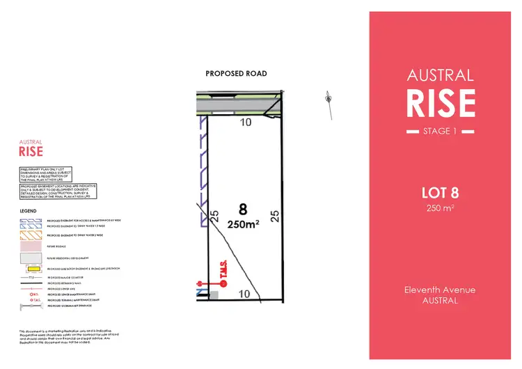 Main view of Homely land listing, LOT 8 Eleventh Avenue, Austral NSW 2179