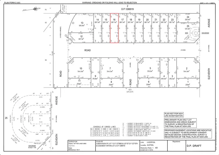 Second view of Homely land listing, LOT 16, 40 Eleventh Avenue, Austral NSW 2179