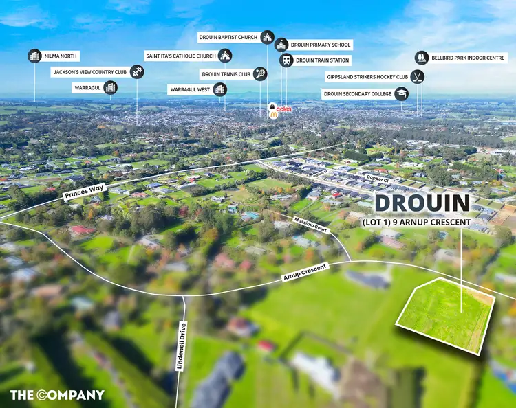 Second view of Homely land listing, LOT 1, 9 Arnup Crescent, Drouin VIC 3818