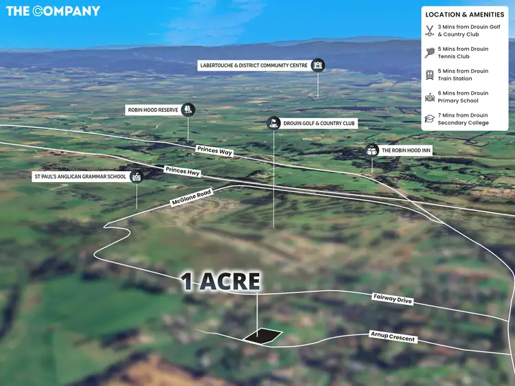 Third view of Homely land listing, LOT 1, 9 Arnup Crescent, Drouin VIC 3818