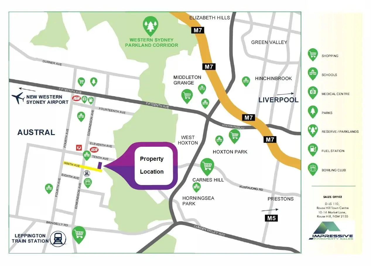Main view of Homely land listing, LOT 18, 15 Ninth Avenue, Austral NSW 2179
