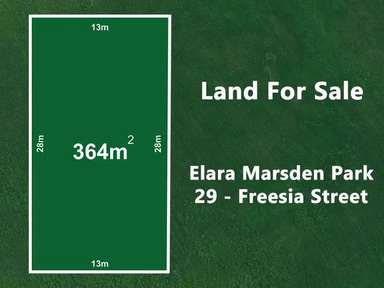Main view of Homely land listing, 29 Freesia St, Marsden Park NSW 2765