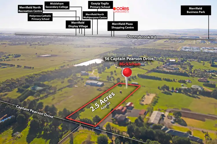 Third view of Homely land listing, 56 Captain Pearson Drive, Mickleham VIC 3064