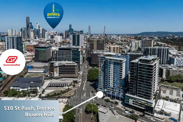 Third view of Homely apartment listing, 1405/510 Saint Pauls Terrace, Bowen Hills QLD 4006