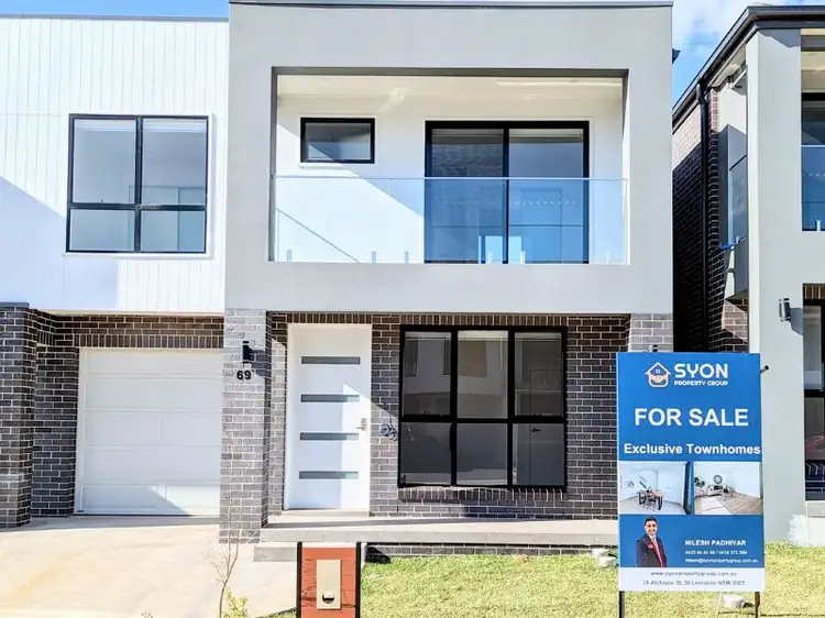 Main view of Homely townhouse listing, 69 Myrica Avenue, Riverstone NSW 2765