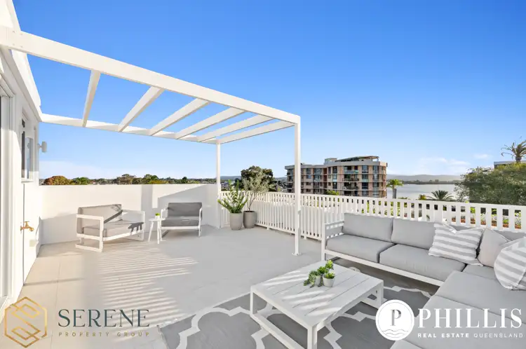Main view of Homely villa listing, 1 - 4/3 Esplanade West, Paradise Point QLD 4216