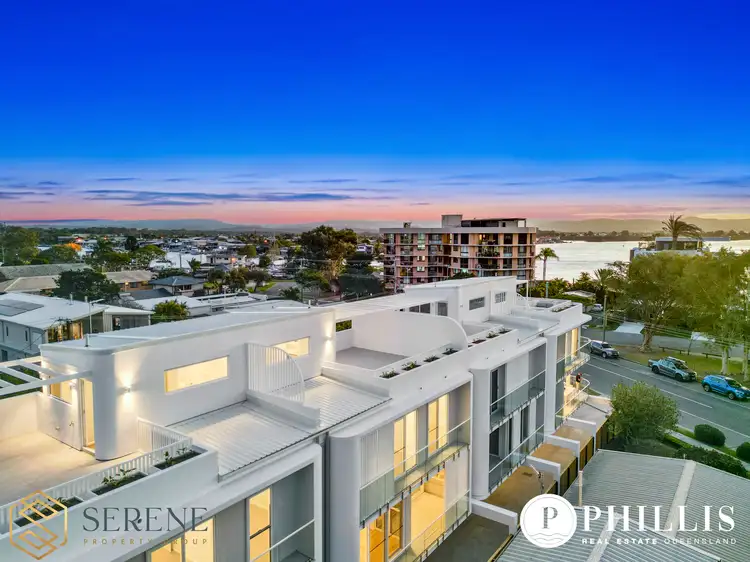 Second view of Homely villa listing, 1 - 4/3 Esplanade West, Paradise Point QLD 4216