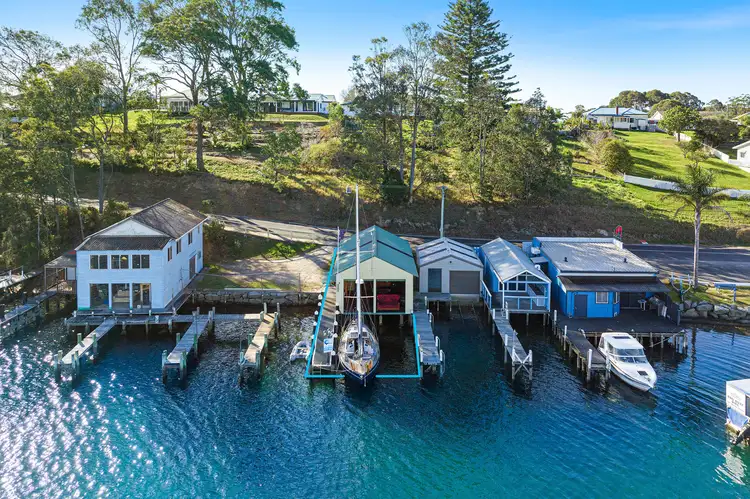 Main view of Homely land listing, Boatshed Riverside Drive, Narooma NSW 2546