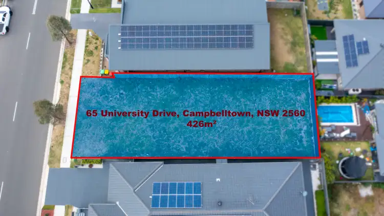 Fourth view of Homely land listing, 65 University Drive, Campbelltown NSW 2560