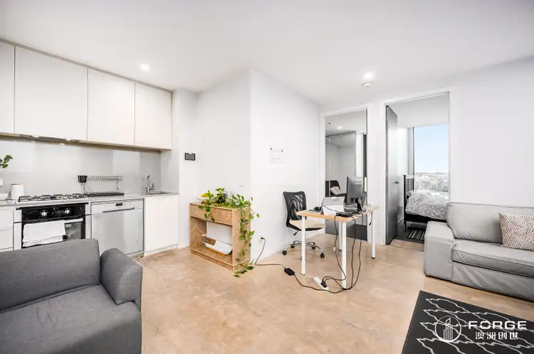 Third view of Homely apartment listing, 1014/91 Galada Avenue, Parkville VIC 3052