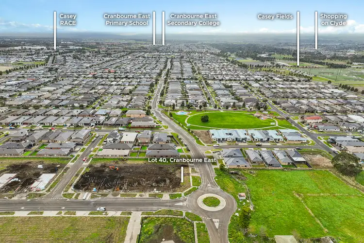 Second view of Homely land listing, 129 bourbon, Cranbourne East VIC 3977