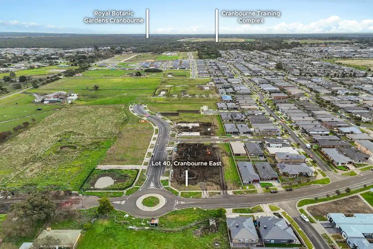 Third view of Homely land listing, 129 bourbon, Cranbourne East VIC 3977