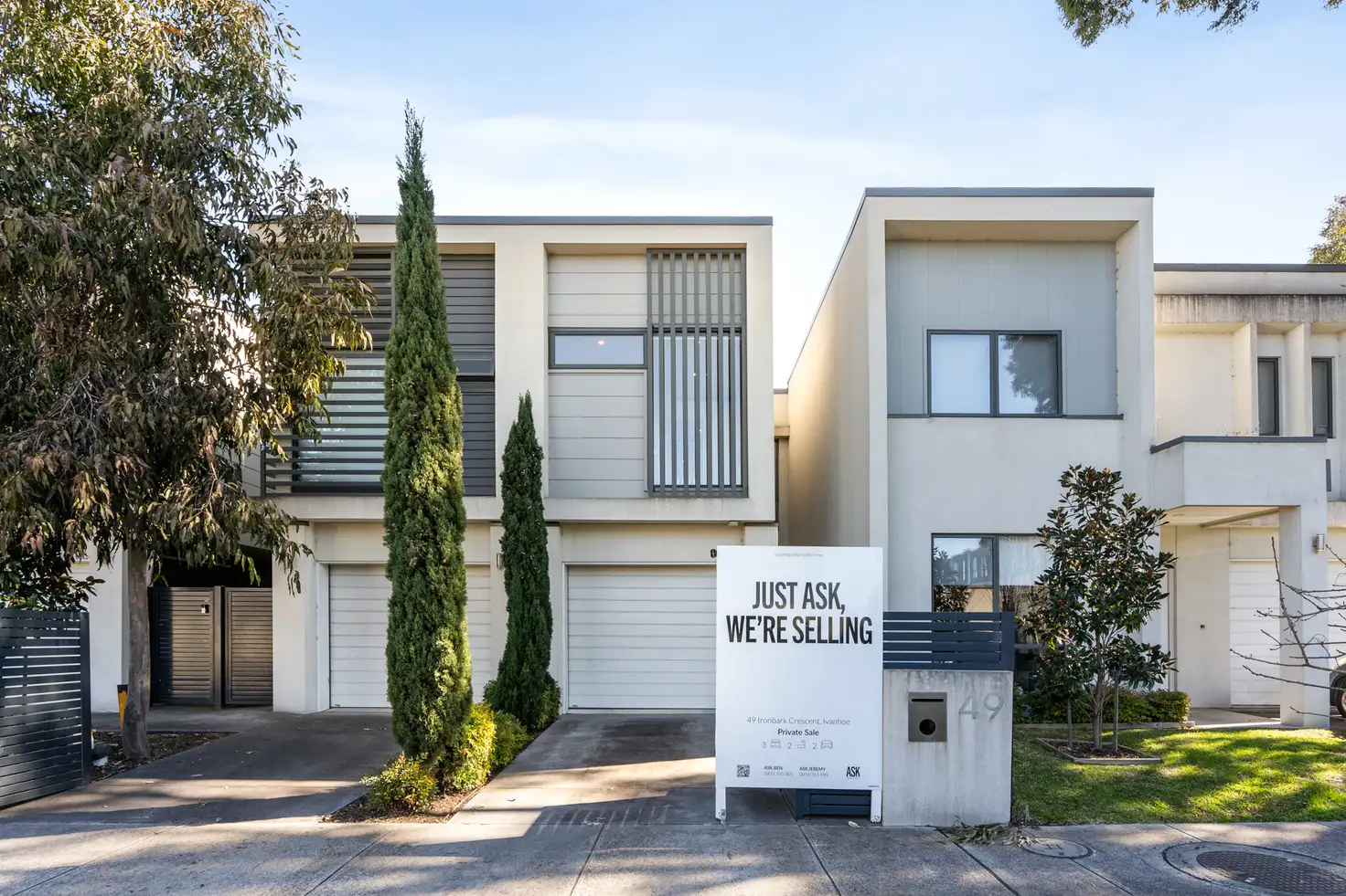 Main view of Homely townhouse listing, 49 Ironbark Crescent, Ivanhoe VIC 3079