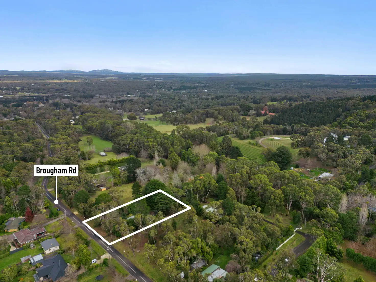 Main view of Homely rural property listing, 155 Brougham Road, Mount Macedon VIC 3441