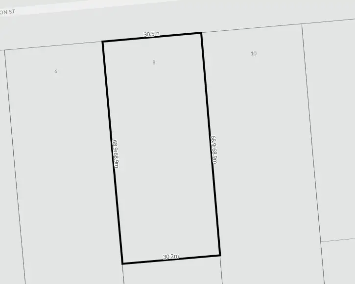 Second view of Homely land listing, 8 Station Street, Pyalong VIC 3521