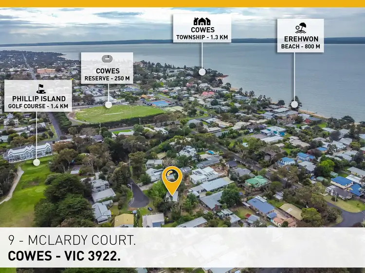 Main view of Homely house listing, 9 Mclardy Court, Cowes VIC 3922