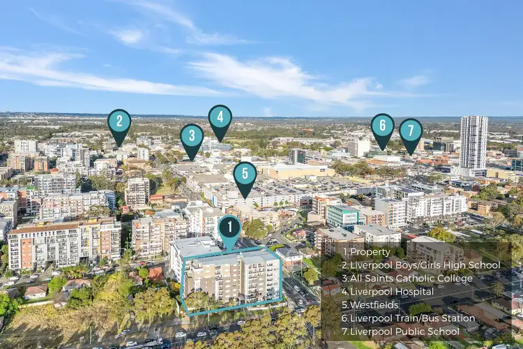 Second view of Homely apartment listing, 25/93 Campbell Street, Liverpool NSW 2170