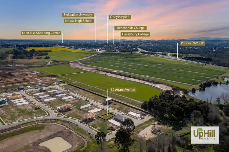 Third view of Homely land listing, 32 Atrani Avenue, Berwick VIC 3806