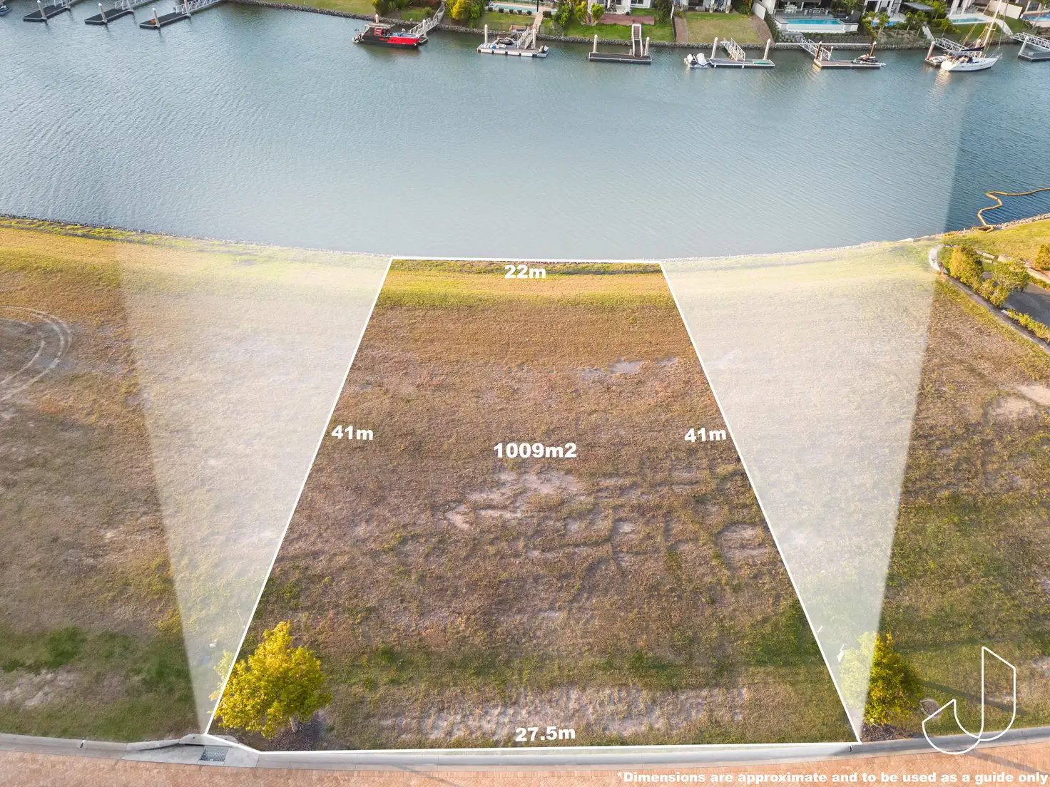 Main view of Homely land listing, 8818 The Point Circuit, Hope Island QLD 4212