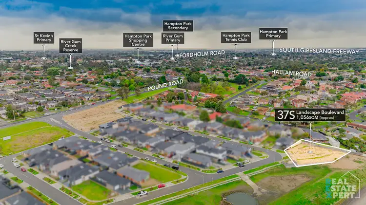 Main view of Homely land listing, 37S Landscape Boulevard, Hampton Park VIC 3976