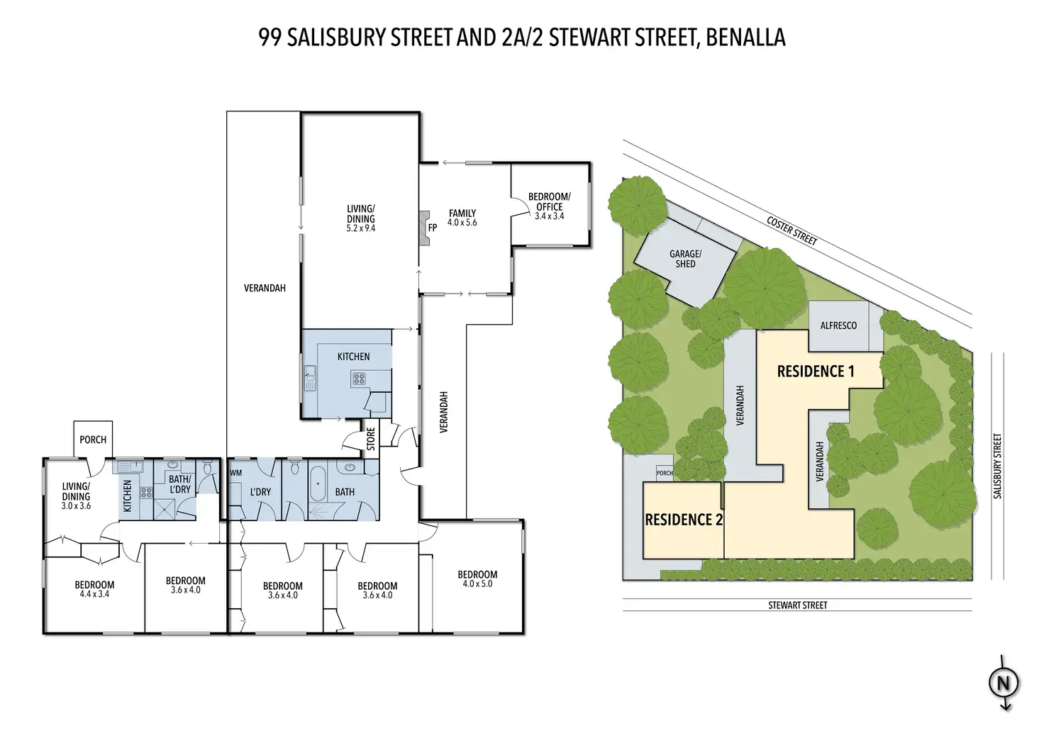 Main view of Homely house listing, 99 Salisbury Street, Benalla VIC 3672