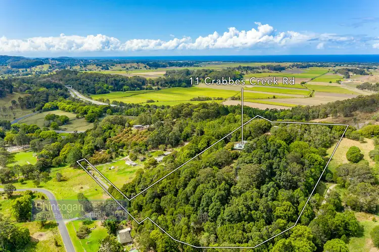 Main view of Homely rural property listing, 11 Crabbes Creek Road, Crabbes Creek NSW 2483