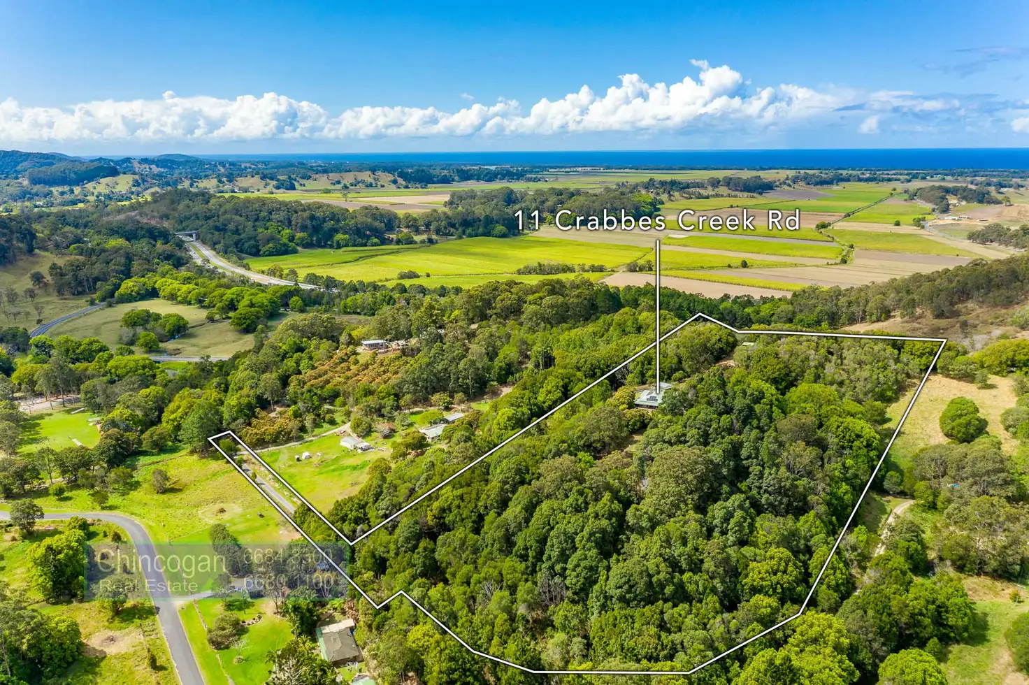 Main view of Homely rural property listing, 11 Crabbes Creek Road, Crabbes Creek NSW 2483