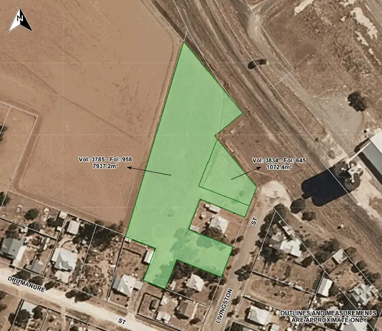Main view of Homely land listing, 5 LIVINGSTON STREET, Jeparit VIC 3423